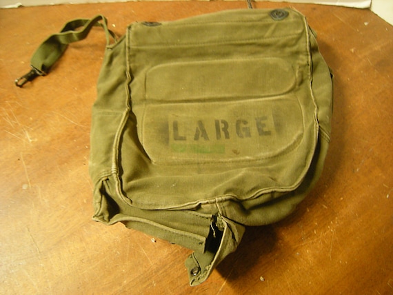 vtge army bag-3 side mini pockets-large size army… - image 1