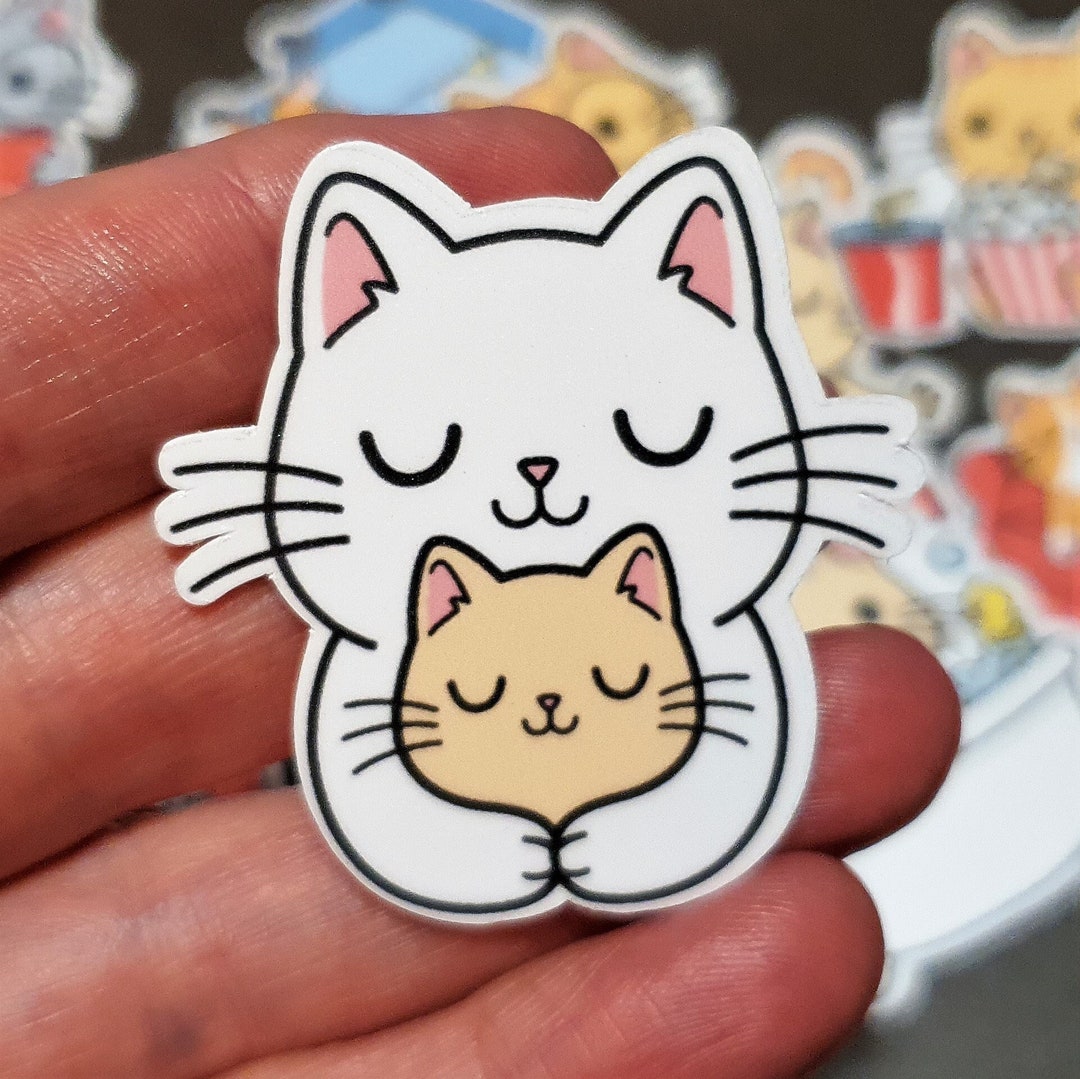 Cat Stickers, 12-piece Sticker Pack for Car or Laptop - Etsy