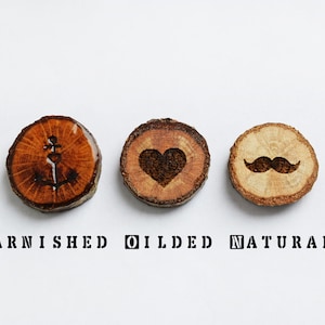 Heart, Natural Wood cufflinks, Heart engraved Oak tree wooden cufflinks, personalised gift for Him, Love heart sweet gift, wedding, love u image 3