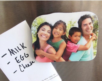 Personalized Photo Magnet, Gift for Christmas, New Dad gift, Gift for Grandparents