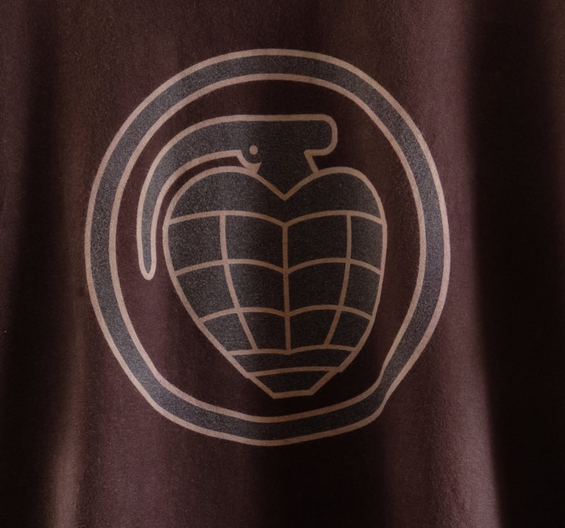 Y2K Thunder Trucks Skate T Shirt | Brown Cotton Large image 4