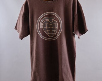 Y2K Thunder Trucks Skate T Shirt | Brown Cotton Large