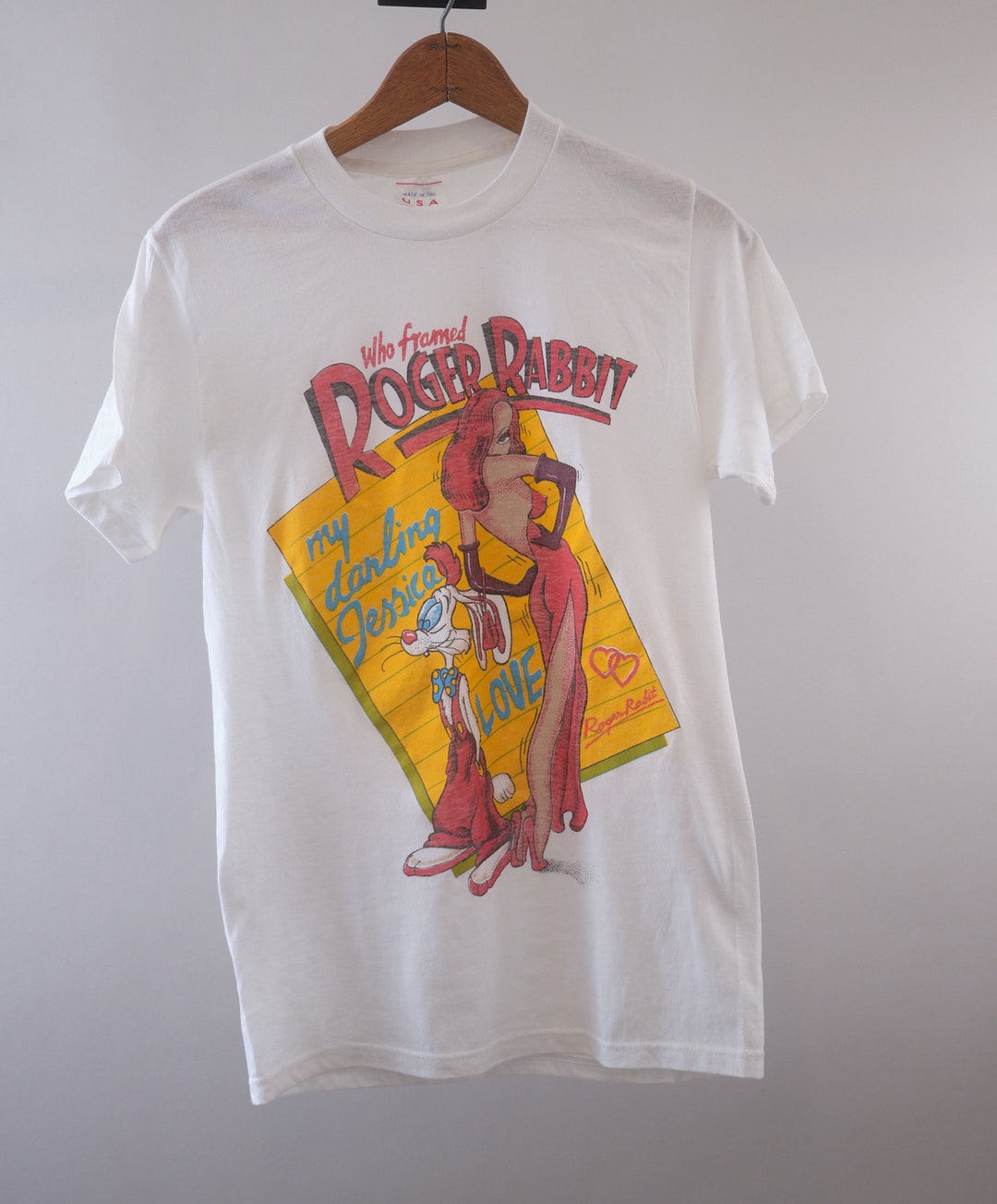 90s Who Framed Roger Rabbit Jessica Rabbit T-shirt Medium - Etsy