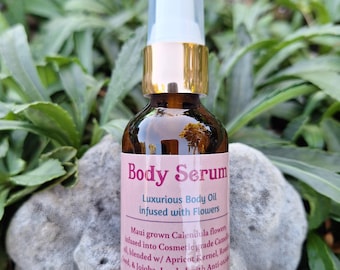 Body Serum - Luxurious body oil infused with flowers