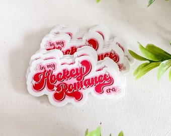 Hockey Romance Adesivo Amante del libro Adesivo Booktok Adesivo Kindle Adesivo In My Hockey Era Romance Adesivo Smut Reader Bookish Merch