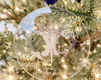 Personalized Nose Print Ornament Actual Nose Print From Photo Pet Memorial Ornament Dog Loss Gift Pet Christmas Ornament