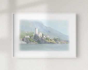 The Scaliger castle of Malcesine, Malcesine castle, venue portrait