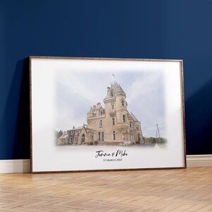 Castillo de Cornhill, retrato del lugar de celebración de bodas más grande