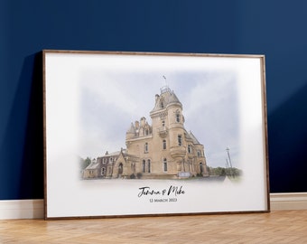 Cornhill Castle, Bigger Wedding Venue Portrait