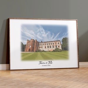 Farnham Castle Surrey Wedding Venue Portrait