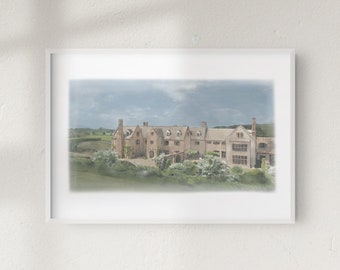 Wedding Venue Portrait of The Old Hall, Ely