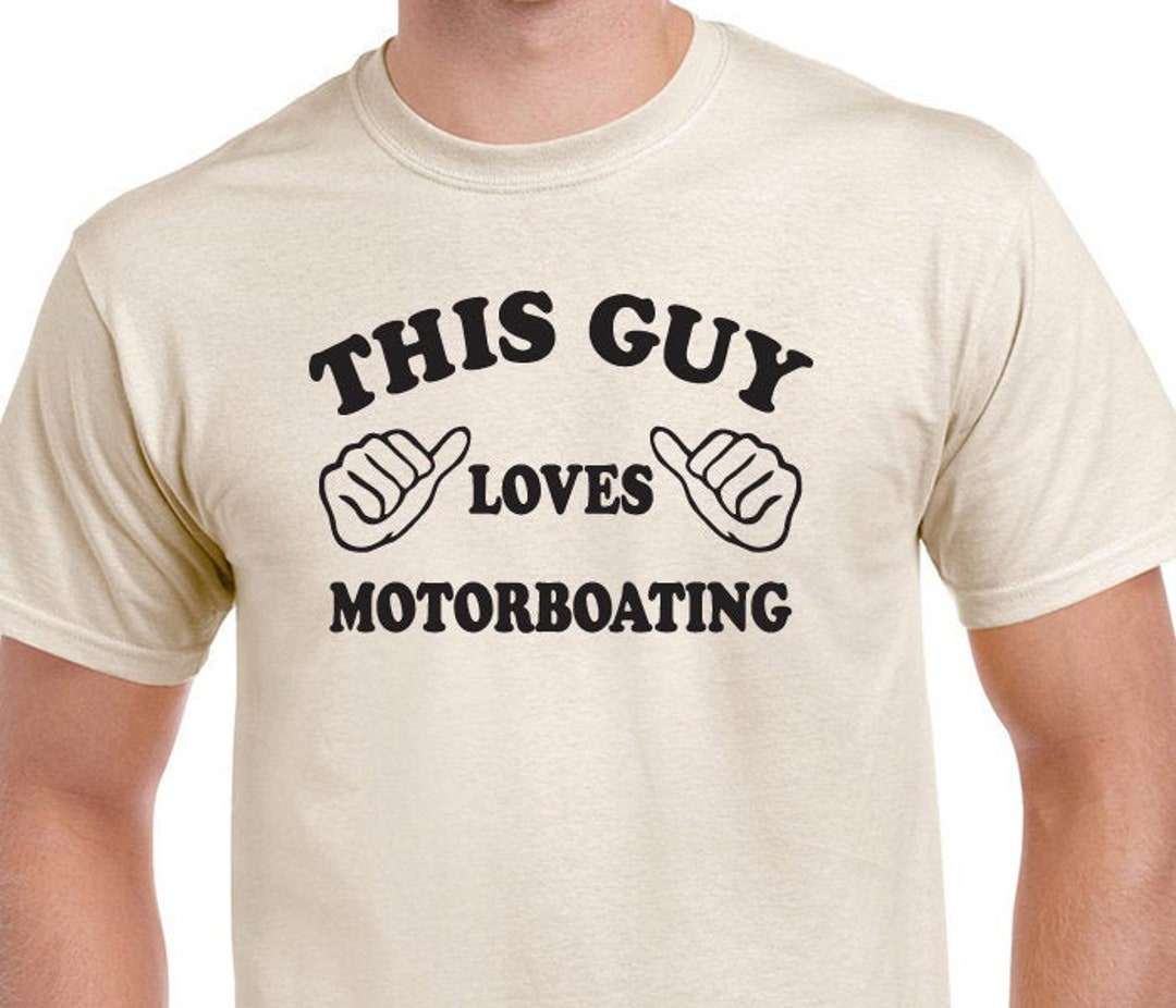 motorboating tee shirt