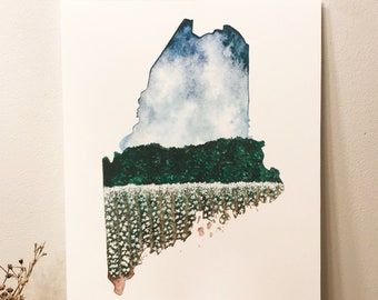 16+ Top Maine wall art images information