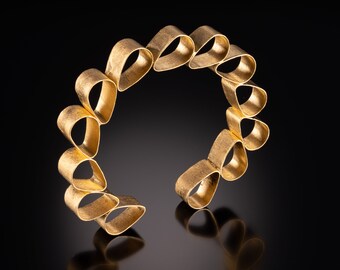 Teardrop Cuff Bracelet