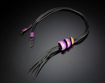 Purple Jellyfish "Muse" Necklace