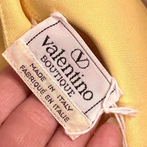 Valentino Boutique Vintage Skirt Double Sexy Vent Both Sides
