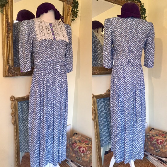 Midi Tea Dress 1920's Belle France