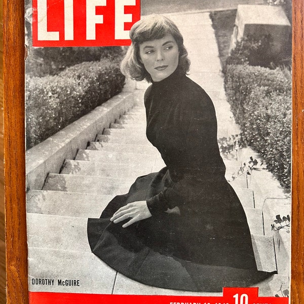 1946 Life Magazine Dorothy McGuire Cover
