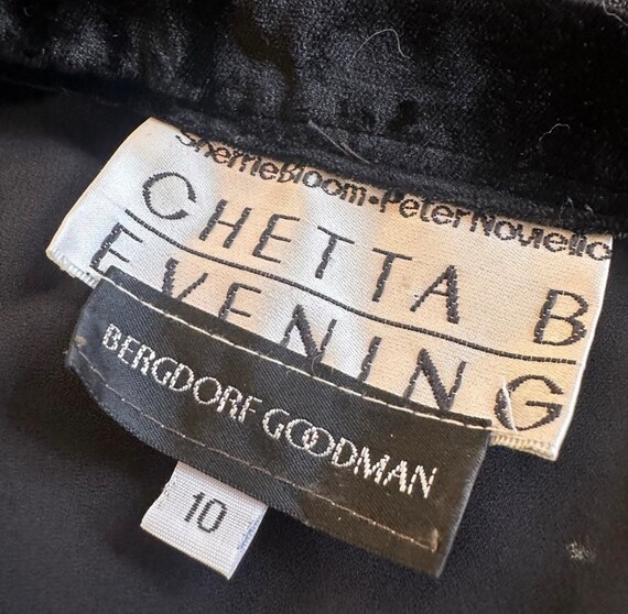 Bergdorf Goodman Chetta B. Evening Vintage Silk &… - image 3