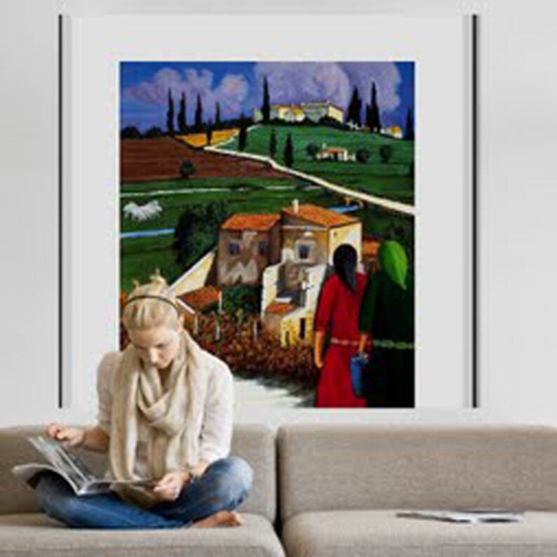 Archival canvas art print home decor wall art art print Etsy