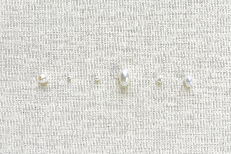 Aria Pearl Collage Necklace image 6