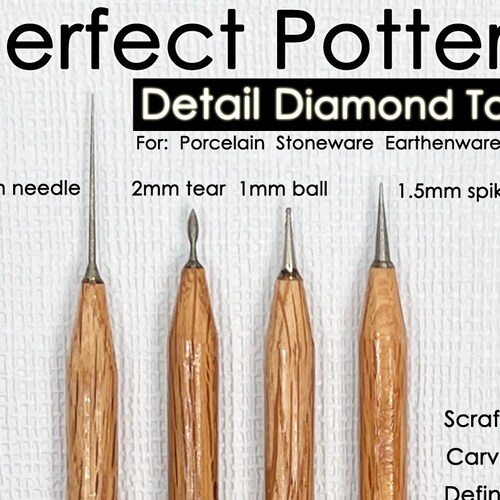 Diamond Sgraffito Carving Sculpting Pottery Tools Etsy