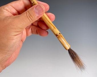 Handmade Artist Brush one-of-a-kind - Series 1 Deer Tail