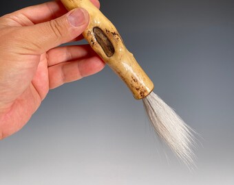 Handmade Artist Brush one-of-a-kind - Series 1 Deer Tail