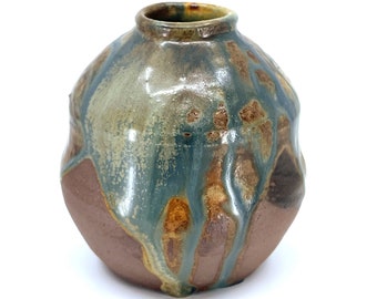 Rainbow Cone 10 Stoneware Vase