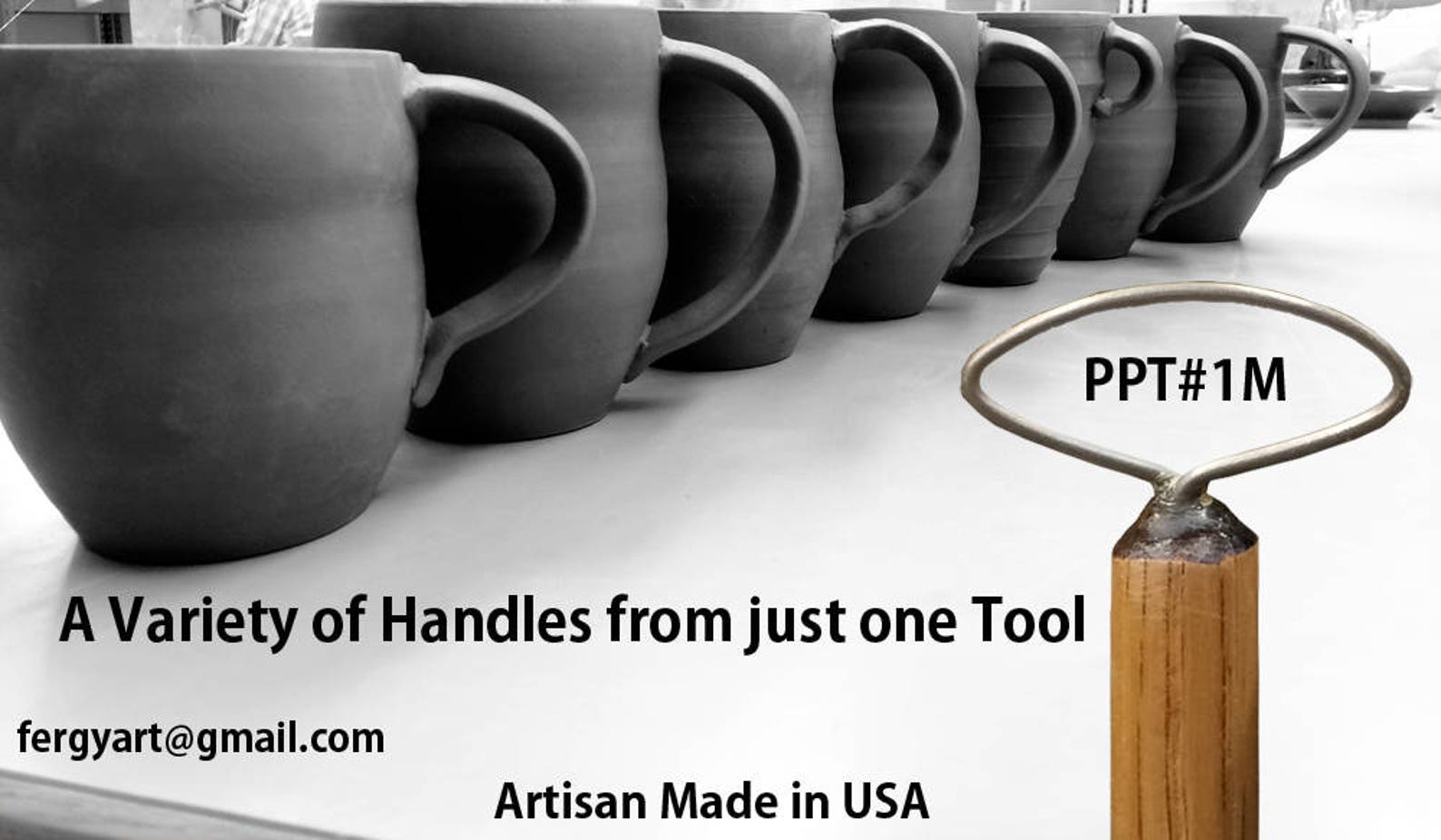 Pottery Handle Tool PPT1M Etsy Canada