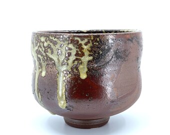 Shino Ash Cone 10 Stoneware Chawan