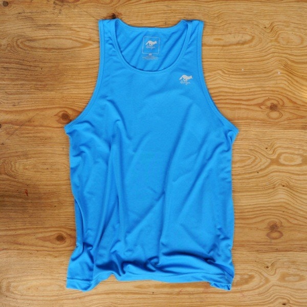 Runyon Men's Amazing Blue Training Tank | Made In USA