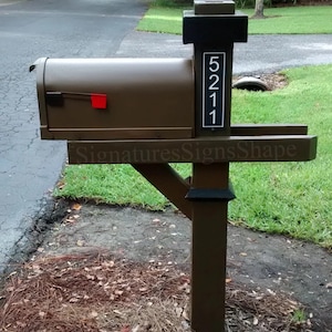 Address Plaque, Address Plaque Mailbox, Address Sign, Address Sign for House, House Plaque, Engraved Sign, Mailbox numbers, Custom Address
