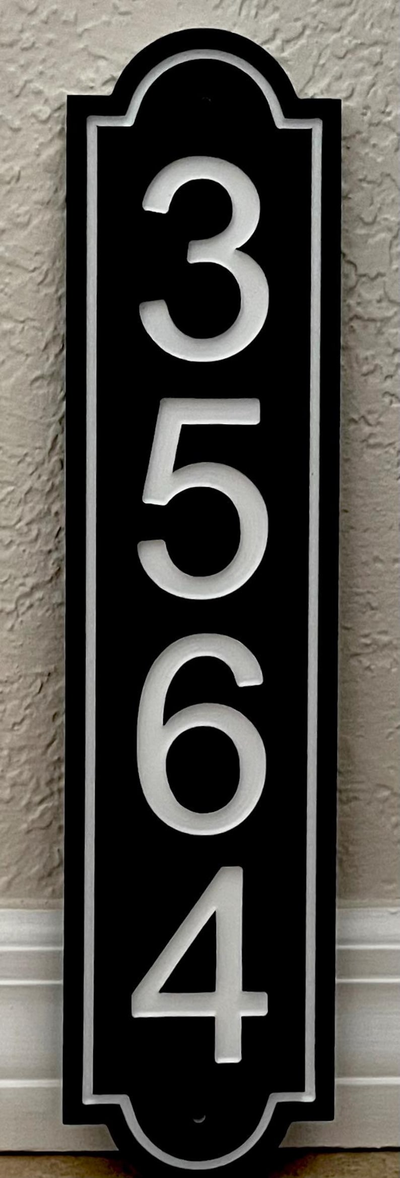 Post Numbers, Post Plaque, Post Address Sign, Mailbox Post Numbers ...