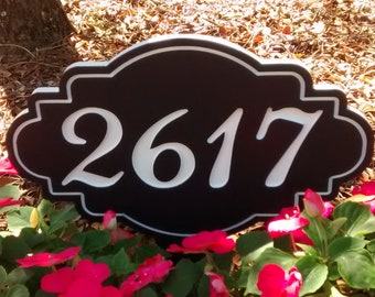 Address Sign for Yard, Address Sign, House Number Sign, House Numbers, House Number Sign Stake, House Number Plaque, House Number Yard Sign