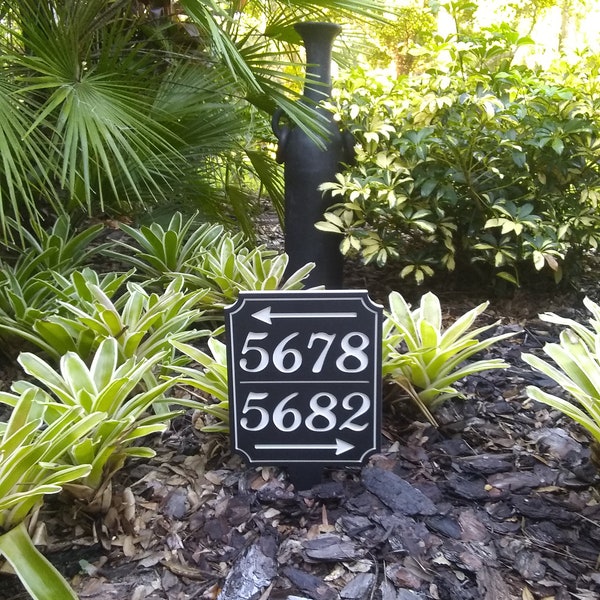 Personalized Driveway Address Sign Etsy