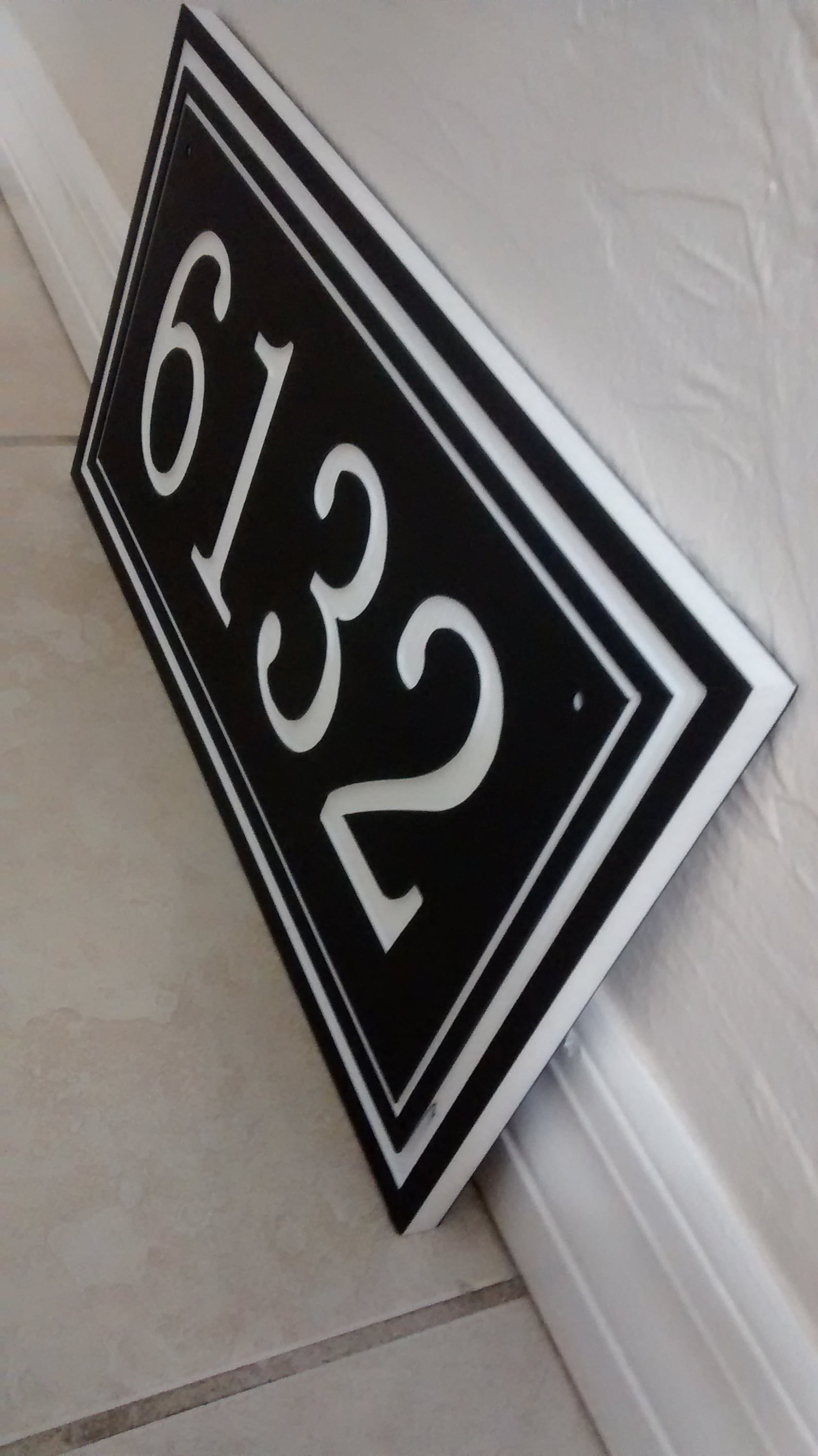 House Number House Number Plaque Address Sign House Number Etsy