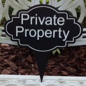 Private Property, Private Property Sign, Private Property No Trespassing, Private Property No Trespassing Sign, Private Property Yard Sign