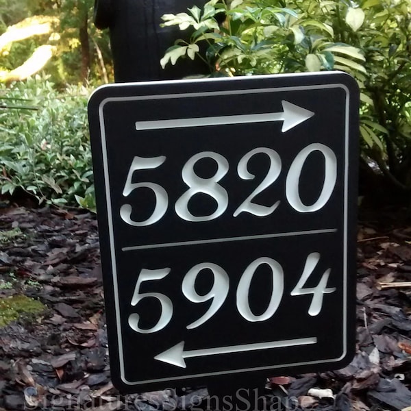 Street Number Sign - Etsy
