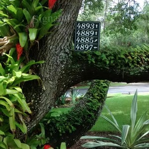 Arrow Address Sign, House Number with Arrow, House Number with Arrow Sign, Street Address Sign Arrow, Vertical House Number, Number Plaque