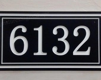 Número de casa, placa con número de casa, letrero de dirección, letrero de número de casa para patio, letrero con número de casa, placa de dirección, letrero de dirección para patio, números