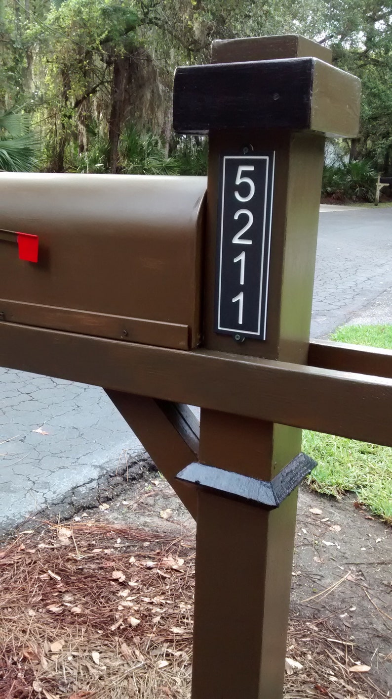 House Numbers Sign Address Numbers Sign Mailbox House Etsy
