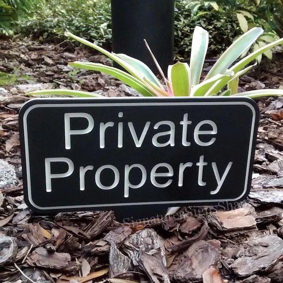 Private Property, Private Property Sign, Private Property No Trespassing, Private Property No Trespassing Sign, Private Property Yard Sign