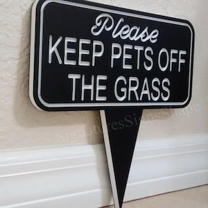 Please Keep Pets Off The Grass, Dog Poop Sign, Clean Up After Your Dog Sign, Keep Dogs Off The Grass, Dog Sign, No Dog Poop Sign, Pet Poop