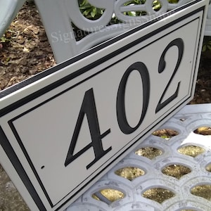 Address Plaque, Number Sign, Address Numbers, Address Sign, House Number Plaque.