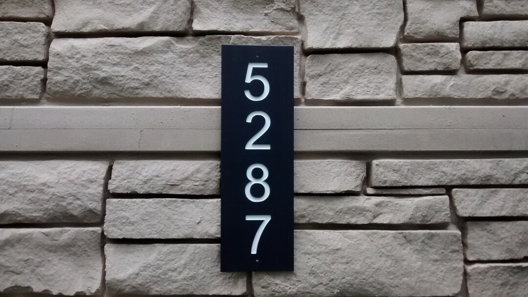 House Numbers Sign, Address Numbers Sign, Address Plaque, Numbers