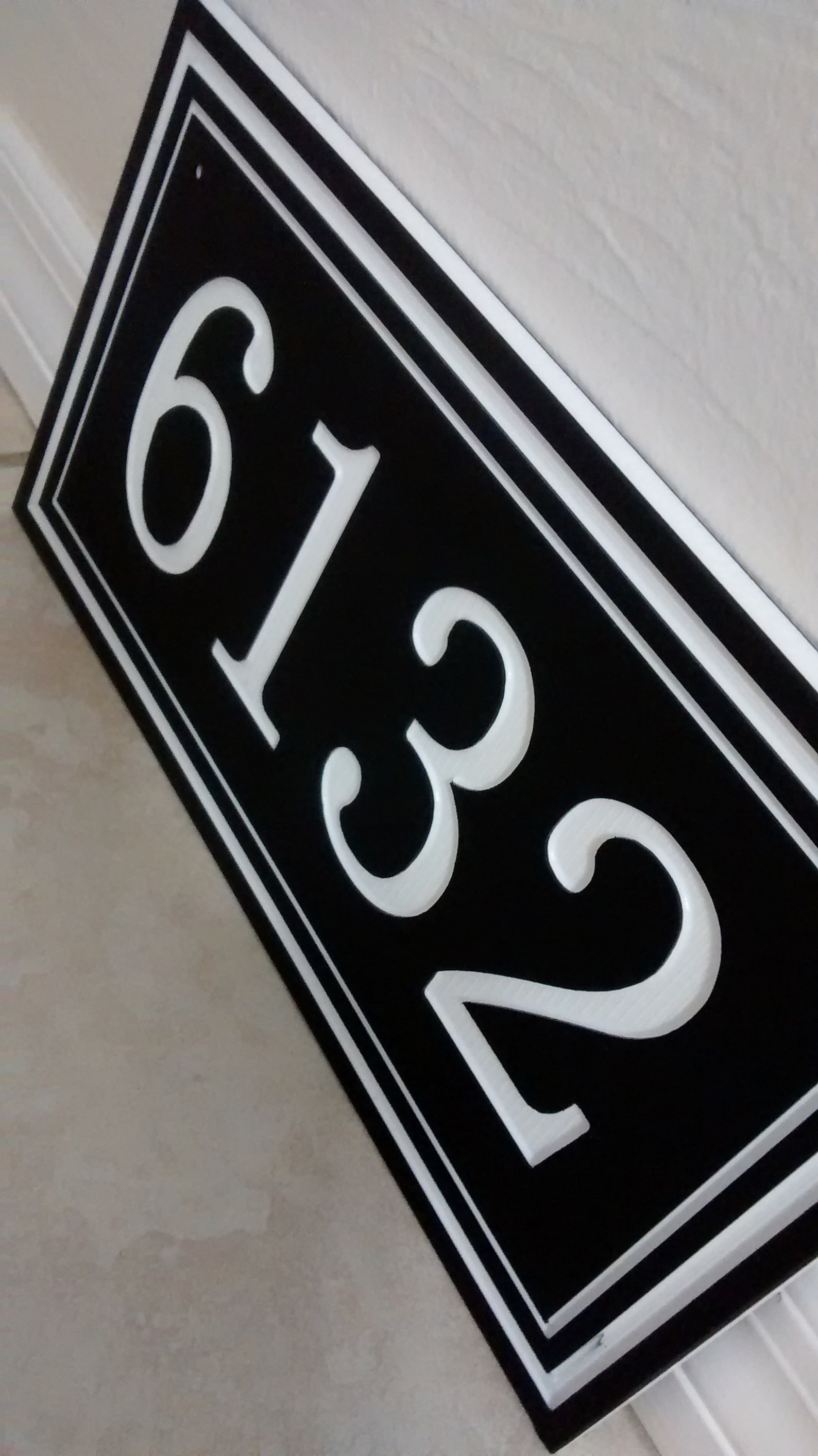 House Number House Number Plaque Address Sign House Number Etsy