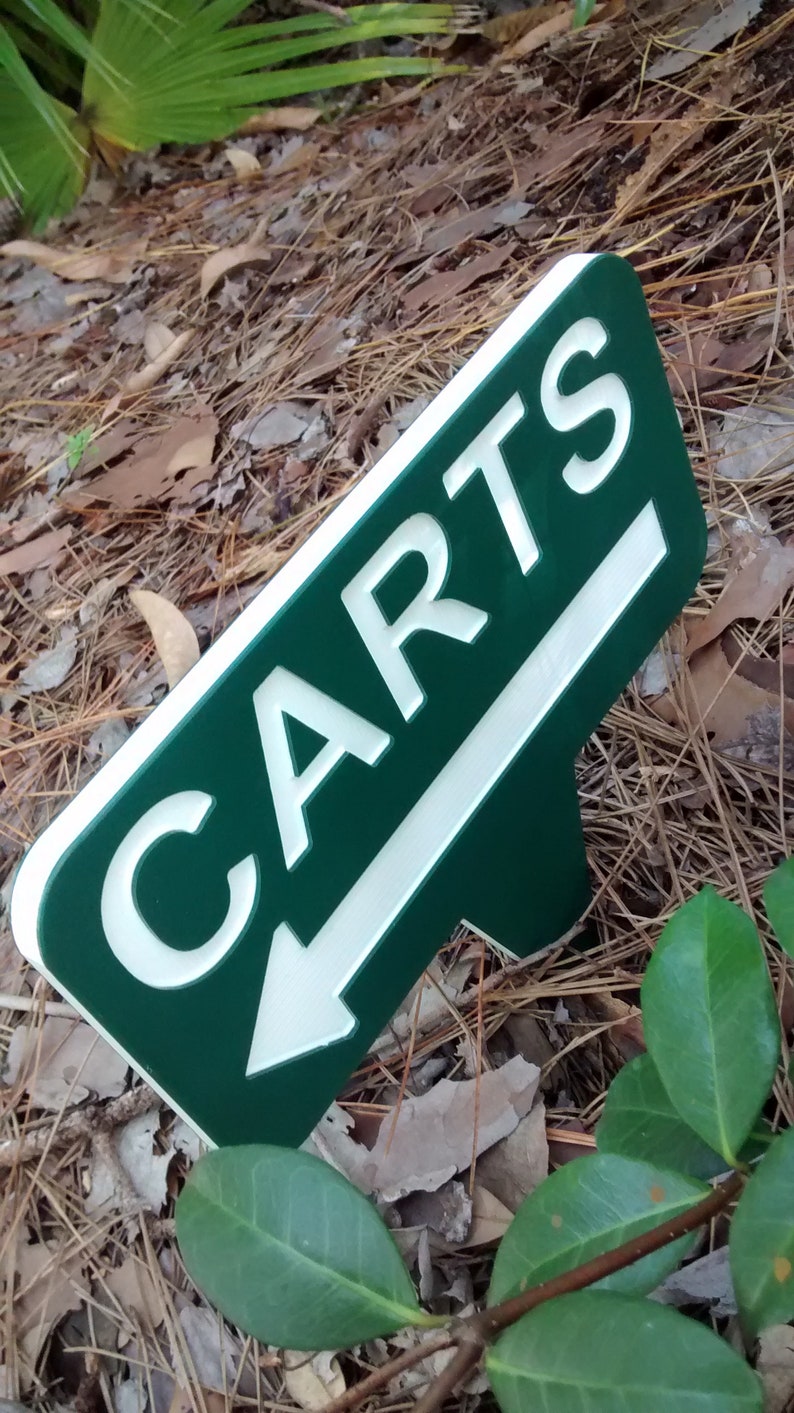 Golf Course Signs Outdoor Sign Business Weatherproof Signs Etsy