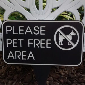 Pet, Dog Sign, Dog Pooping Sign, Dog Pee Sign, No Dog Pooping, Please Pick Up After Your Pet, Pet Sign, Weatherproof Sign, No Trespooping