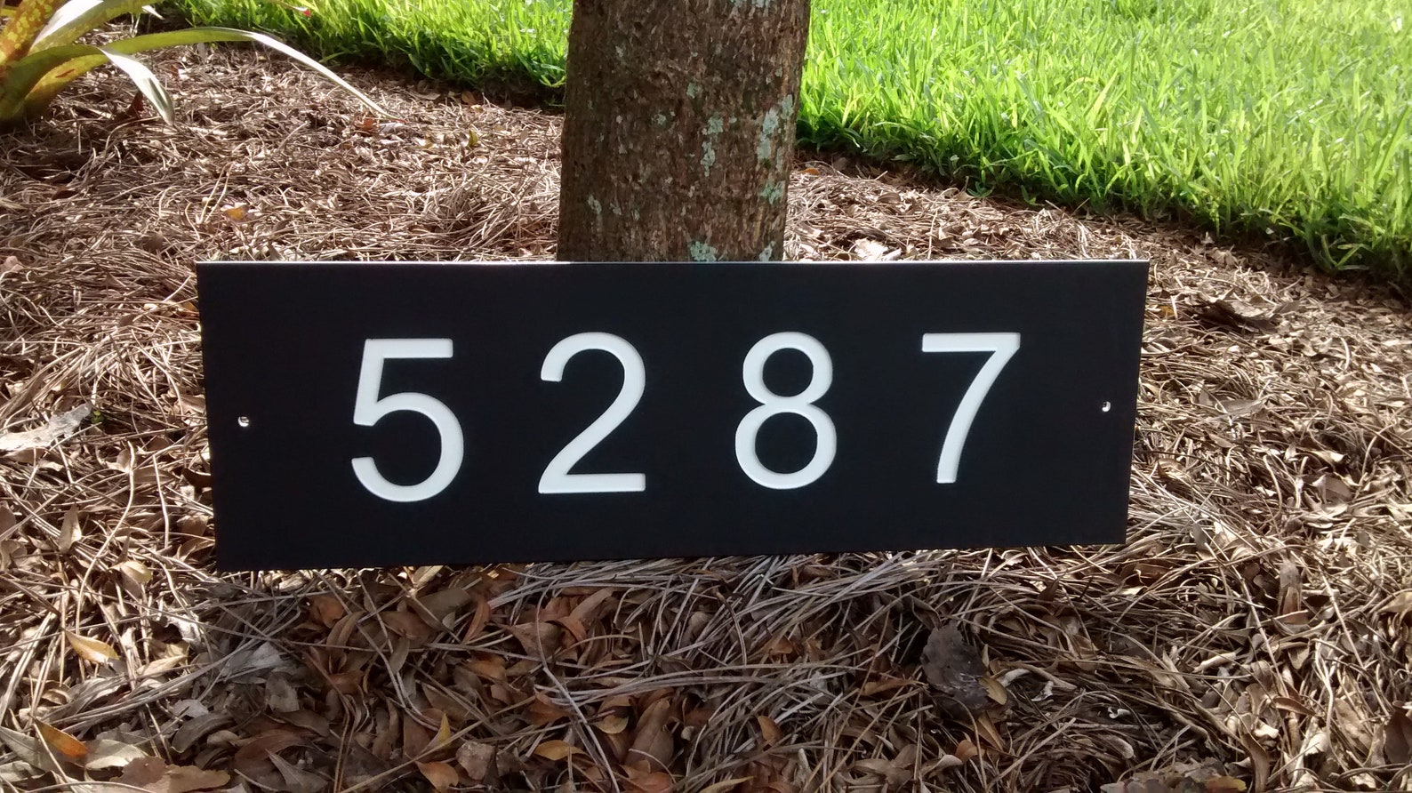 House Number Plaque Number Plaque Address Plaque House Etsy